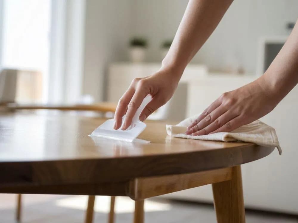 Jak usunąć wosk ze stołu: 5 skutecznych metod bez uszkodzeń